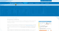 Desktop Screenshot of buergerhaus-graefelfing.de